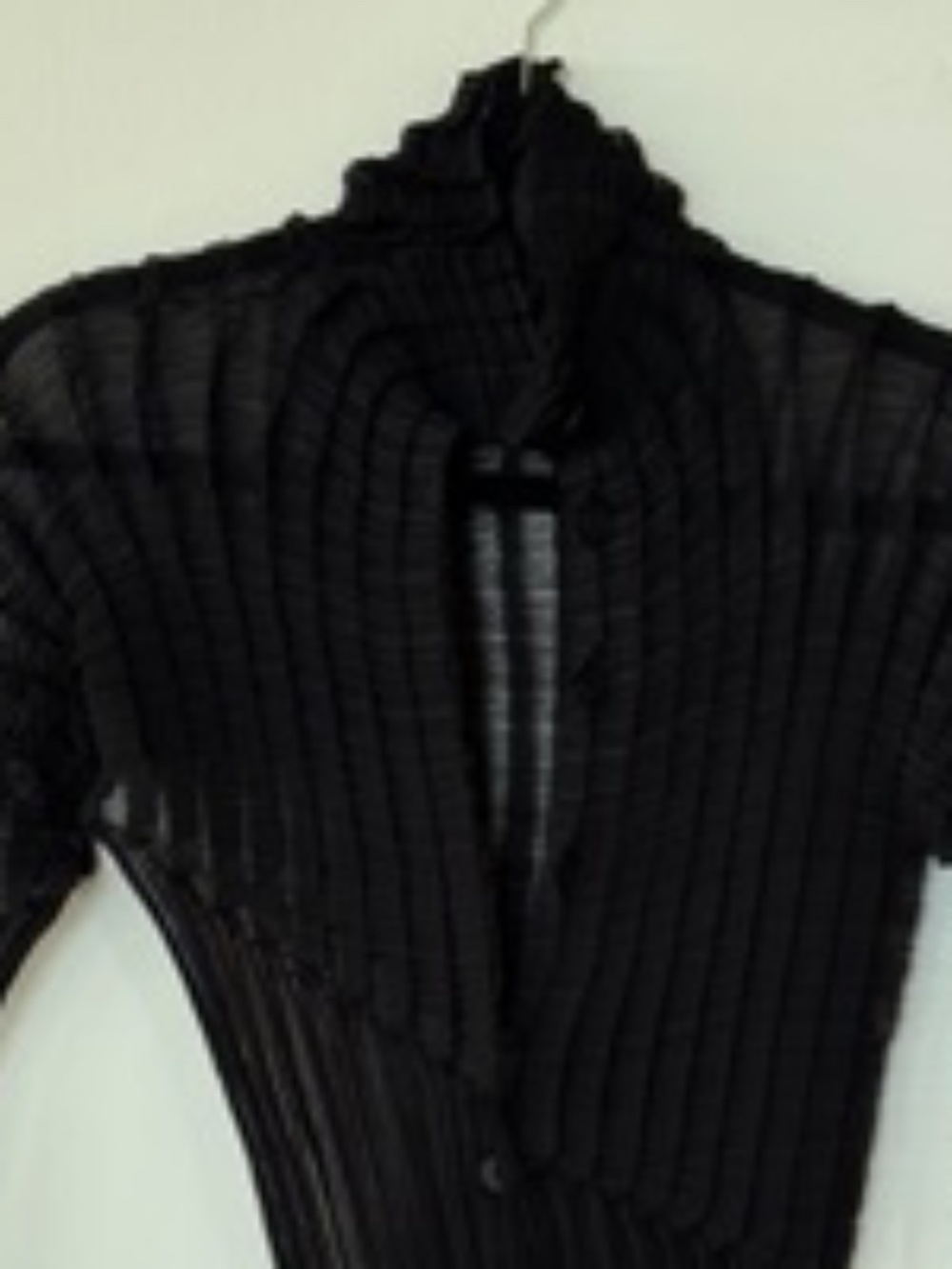 Issey Miyake Black Cardigan